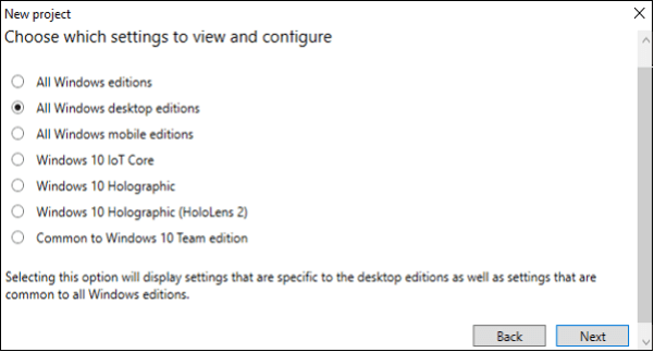  All Windows desktop editions