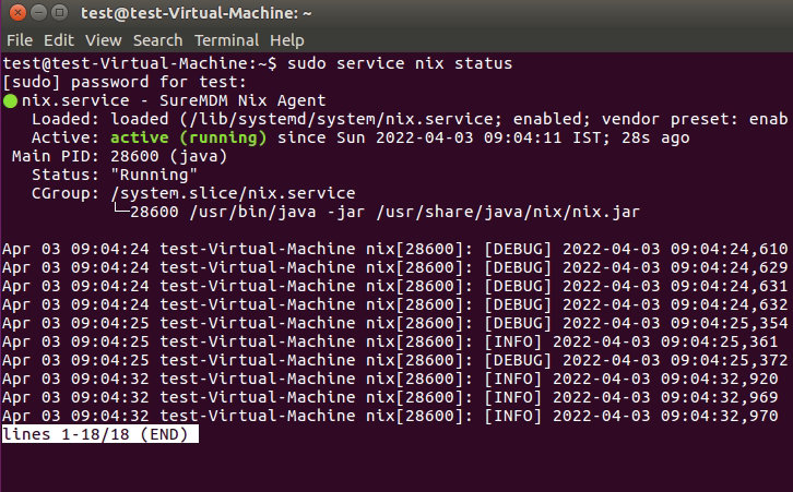 How to uninstall and remove Nix agent from Linux devices? - 42Gears ...
